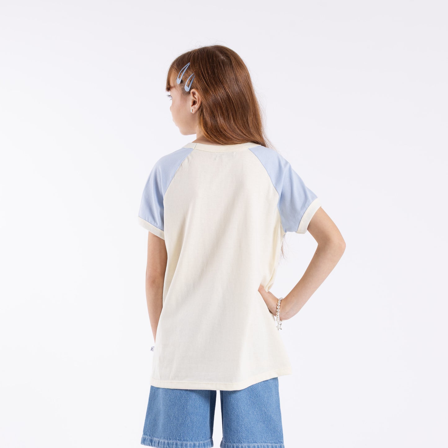 Remera Mc Rusty Beau Colourz Oversized Tee Girls Kentucky Blue