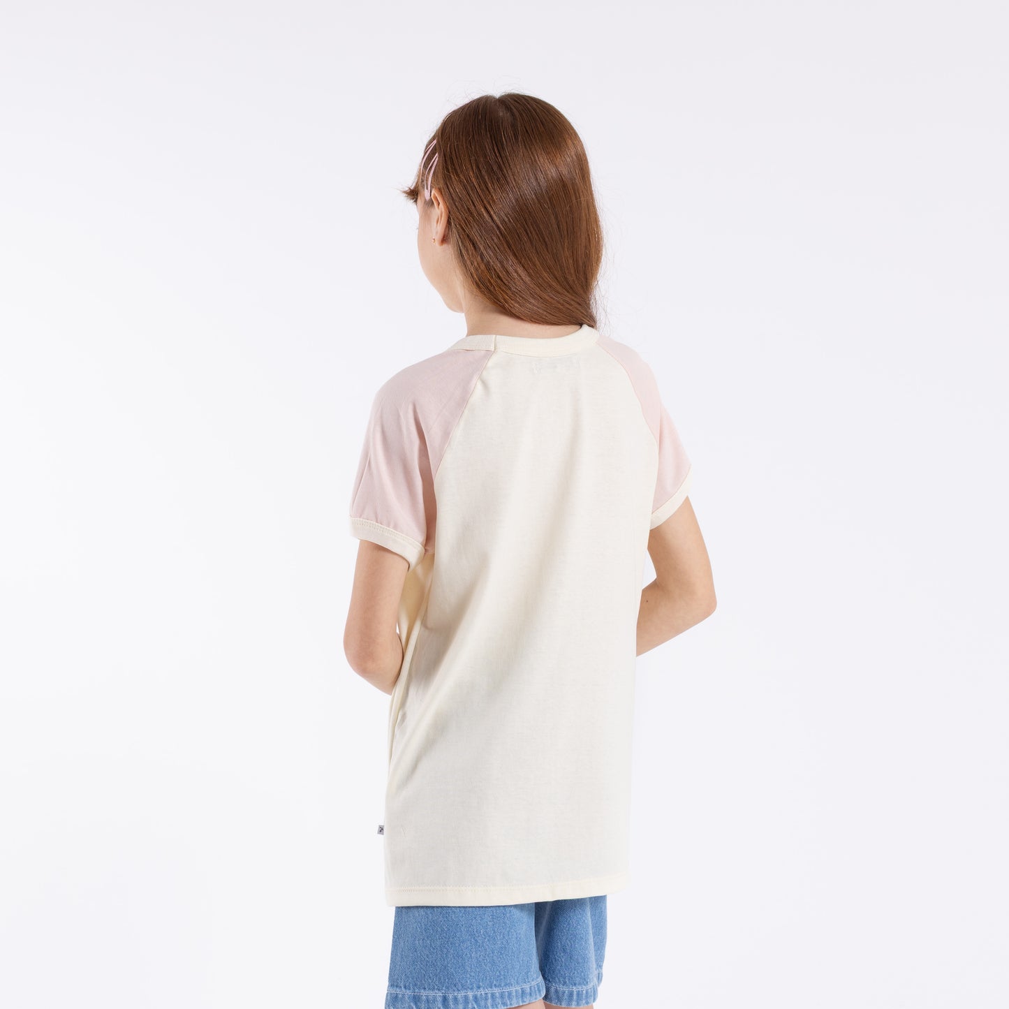 Remera Mc Rusty Beau Colourz Oversized Tee Girls Peach Weap