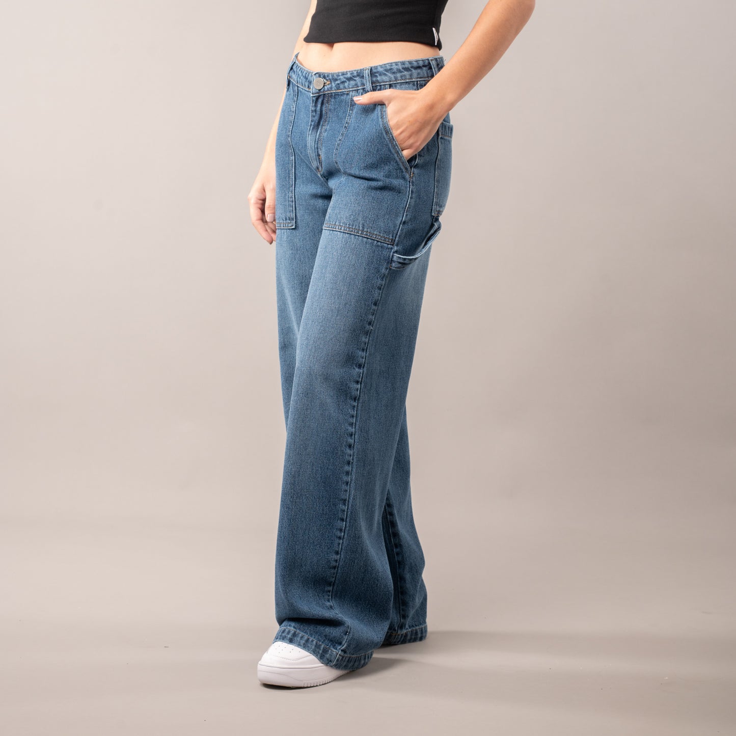 Jean Rusty Billie 2.0 Low Rise Carpenter Jean Ld Blue