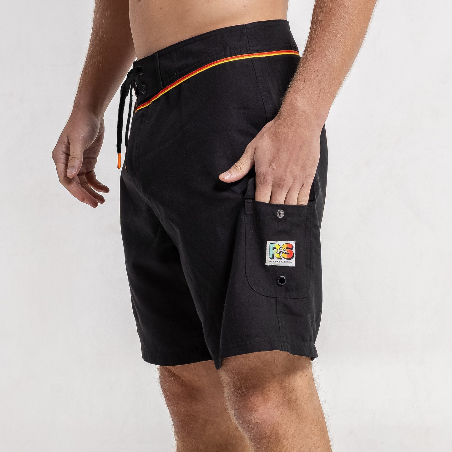 Short Rusty Honolulu Bs Black