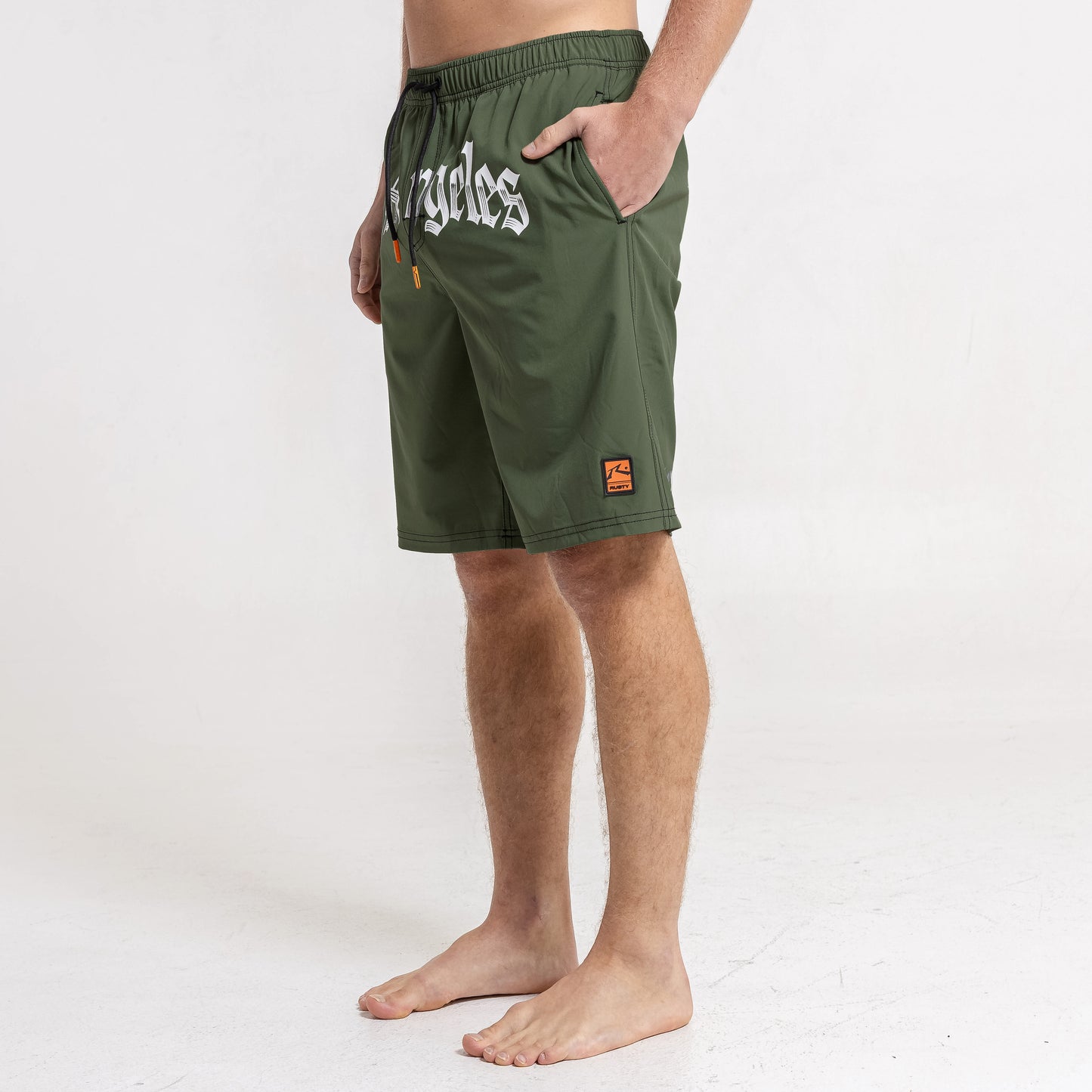Short Rusty L.A. Bs Military Green