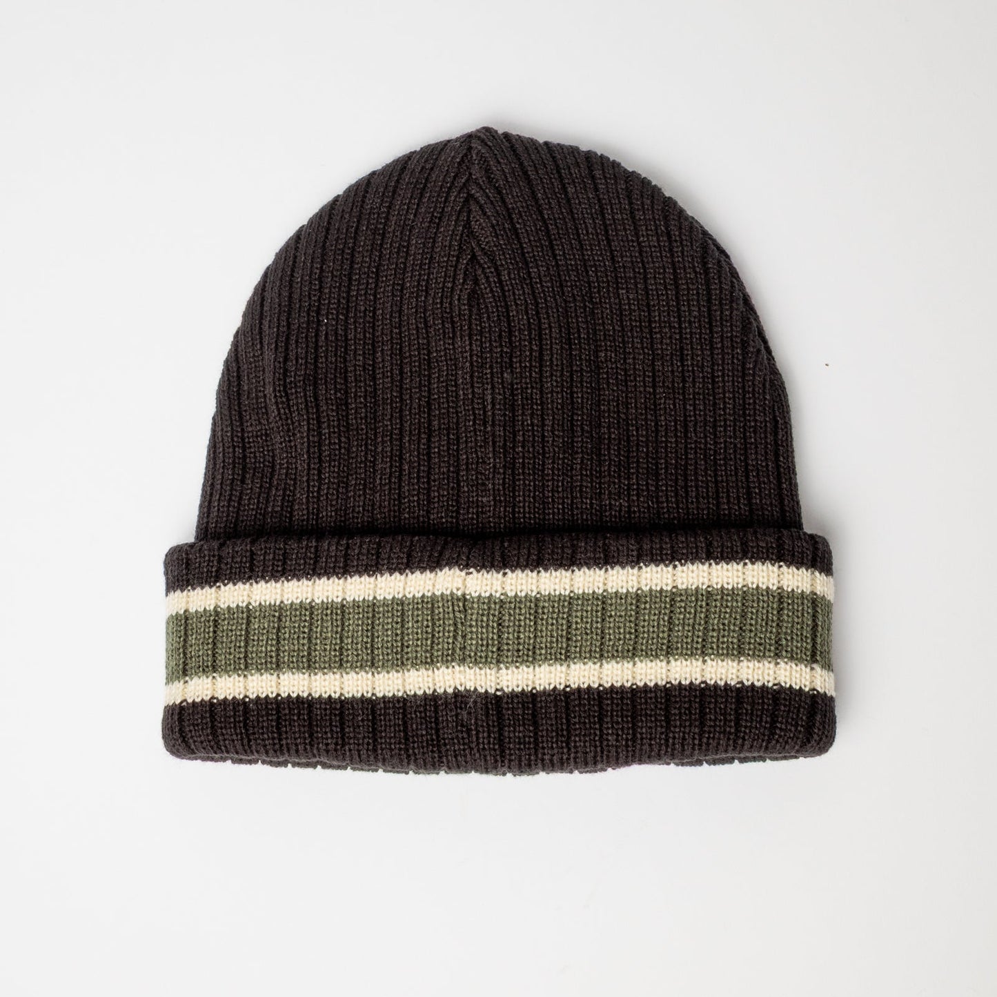 Gorro Lana Rusty Bones Reversible Beanie Black