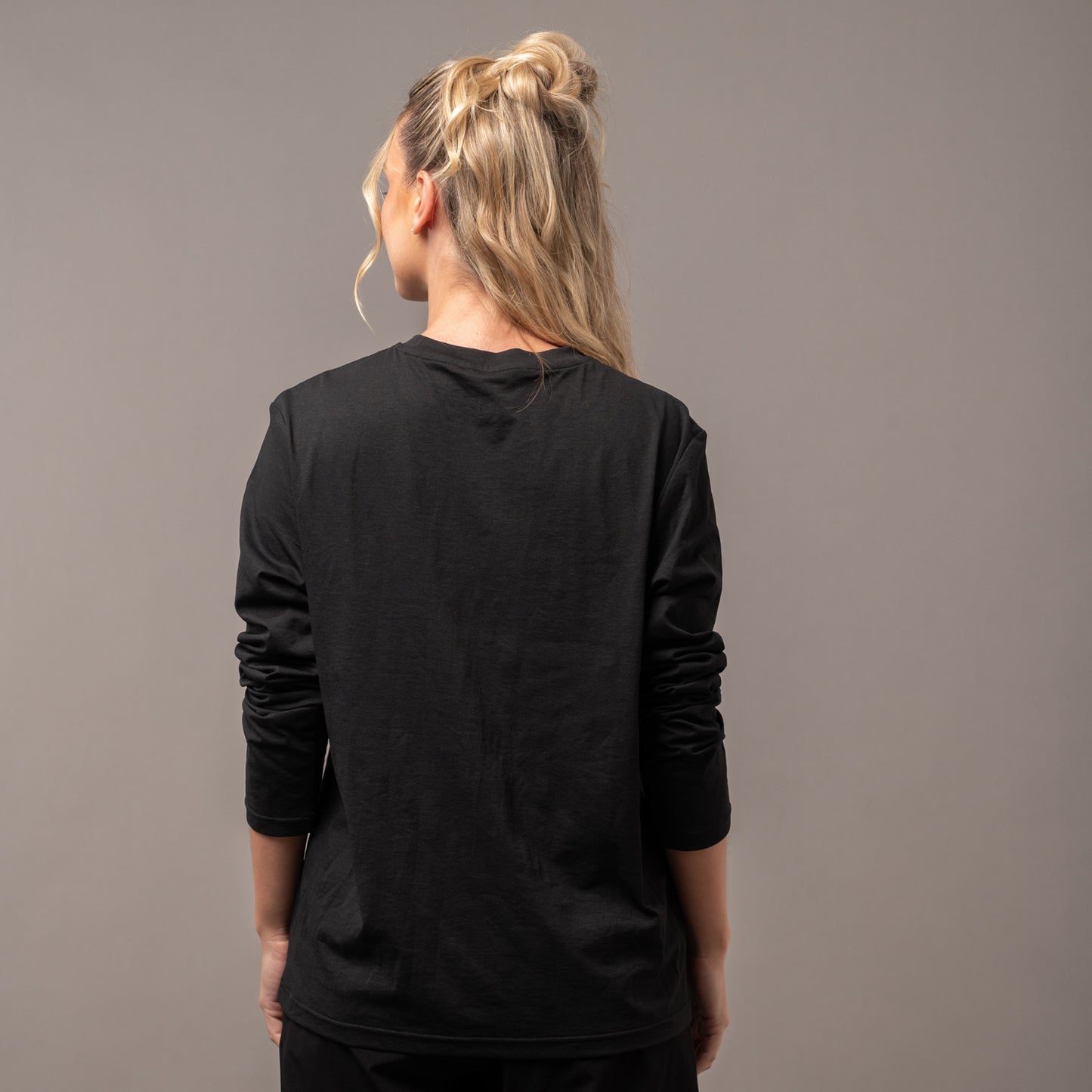 Remera Rusty Booser Baselayer Black Marle