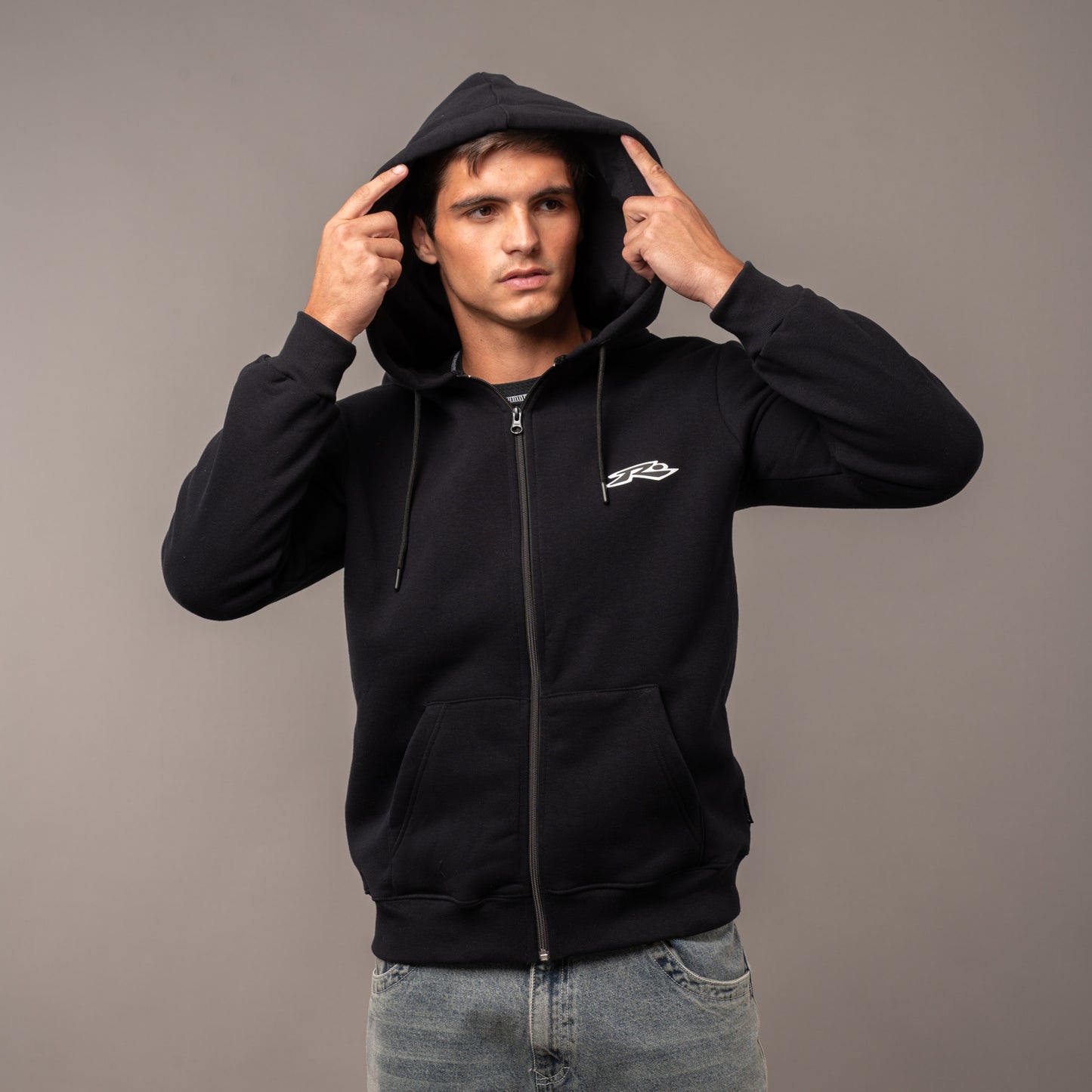 Campera Canguro Rusty Registered Zh Black