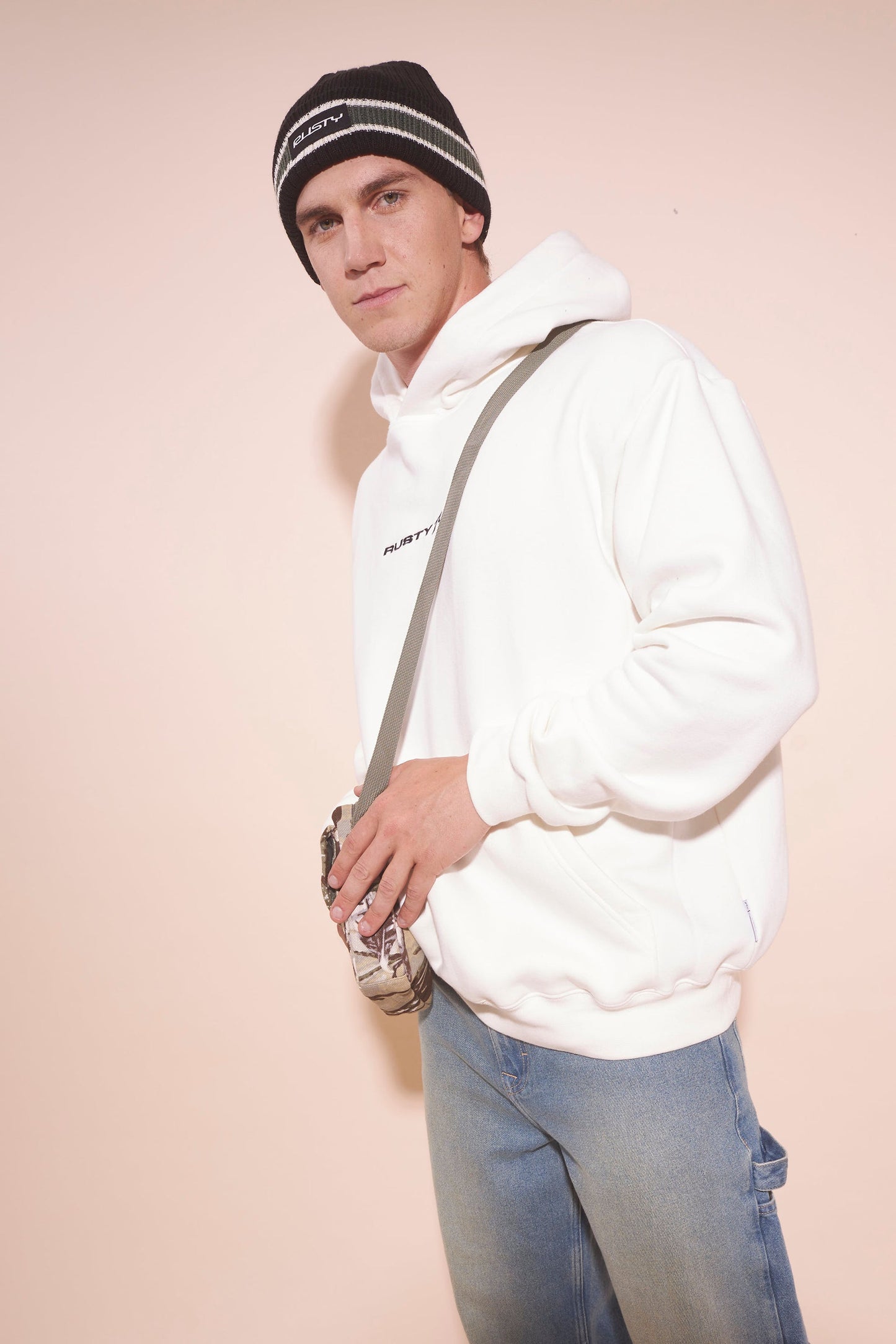 Canguro Rusty Rave Hood Off White