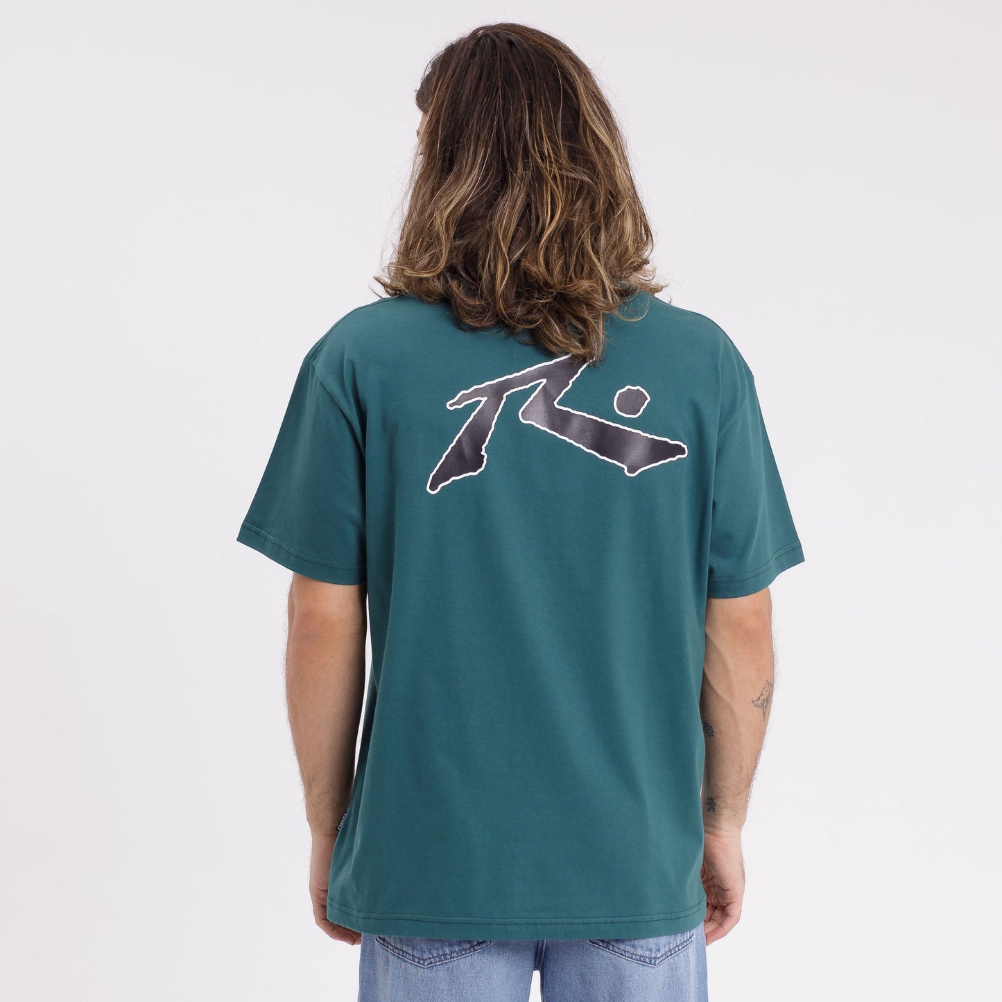 Remera Mc Rusty Competition 2.0 Tee Superbig Green B/Black