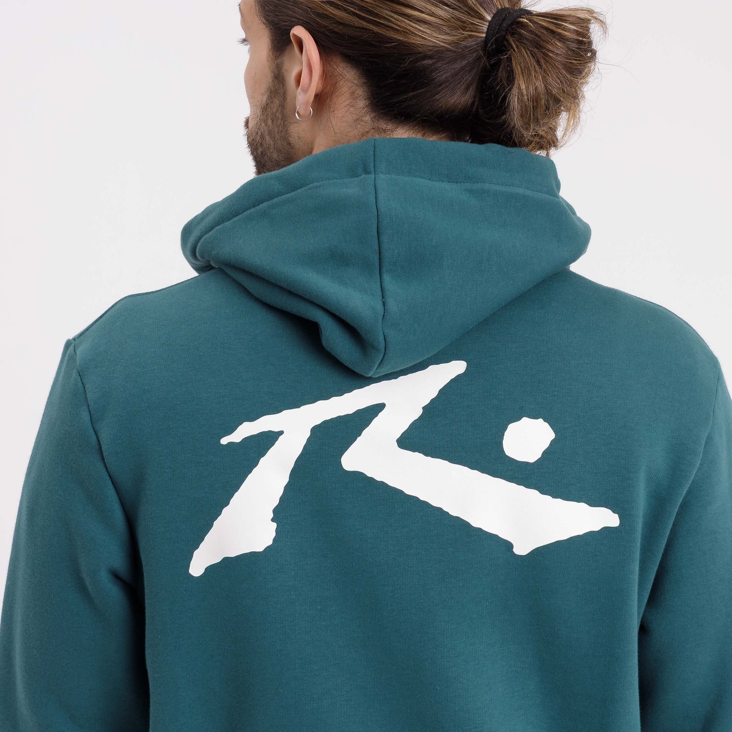 Campera Canguro Rusty Competition Zh Green B/Ecru