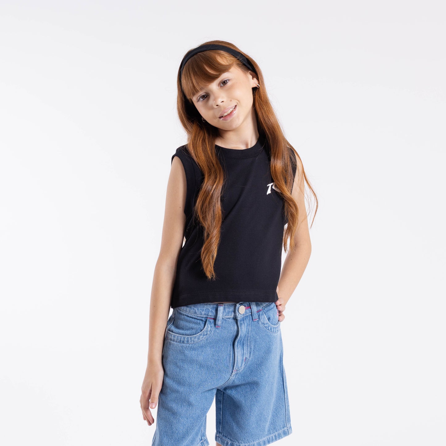 Musculosa Rusty Competition Muscle Girls Black