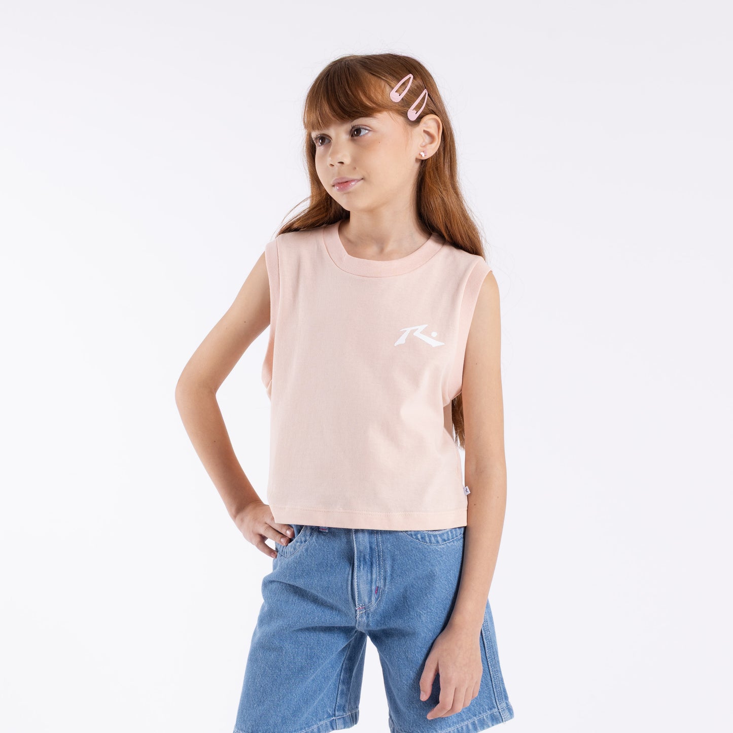 Musculosa Rusty Competition Muscle Girls Rose Cloud