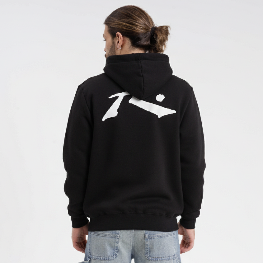 Campera Canguro Competition Rusty Negro