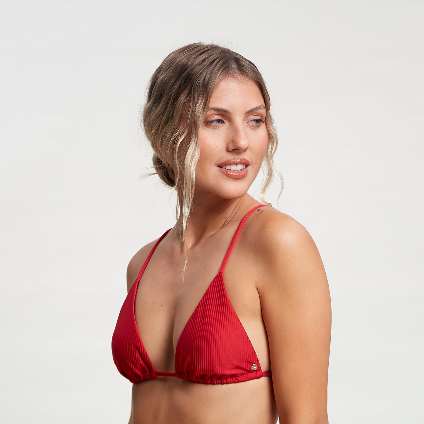 Bikini Alto Rusty Connect Slick Triang Bik Top Ld Fiesta Red