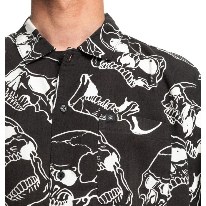 Camisa Mc Dc Camisa Mc Fracture (Xkwk) Negro