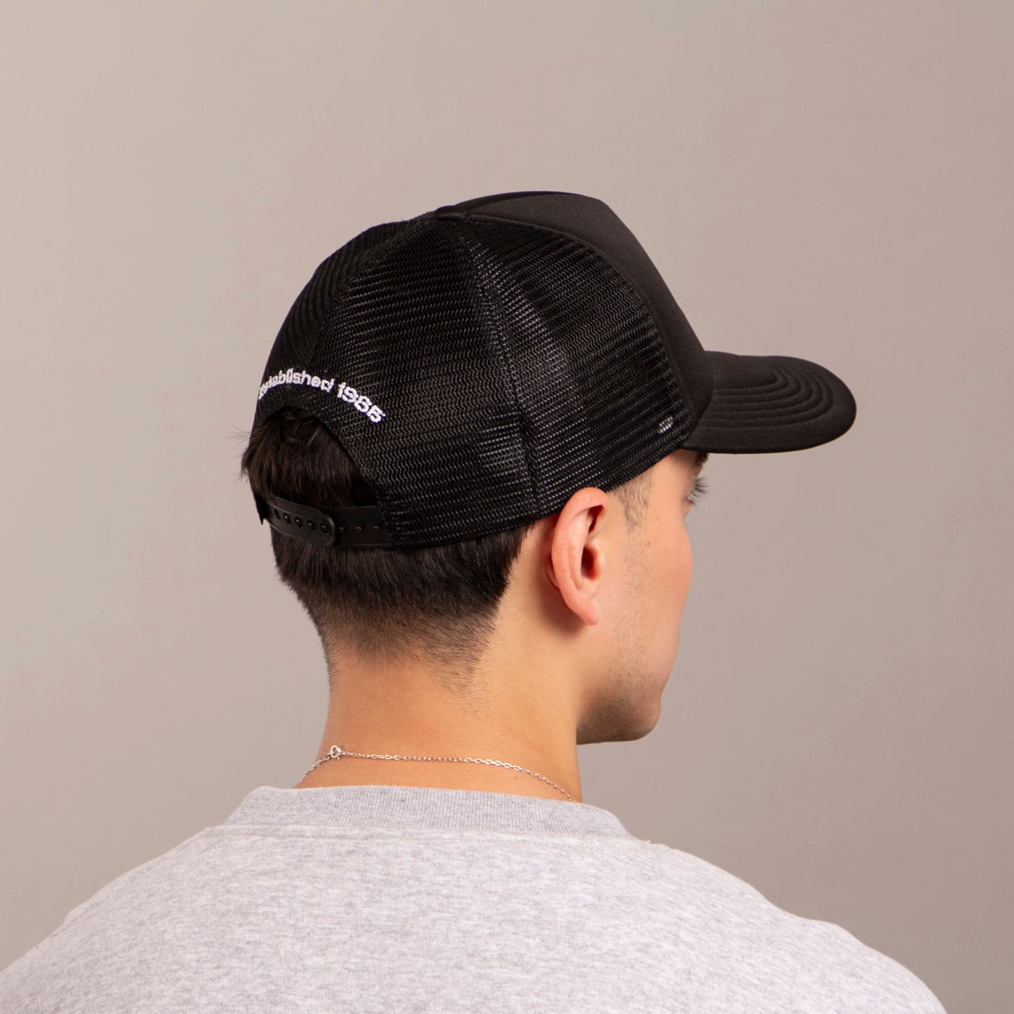 Gorra Rusty Domination Trucker Black