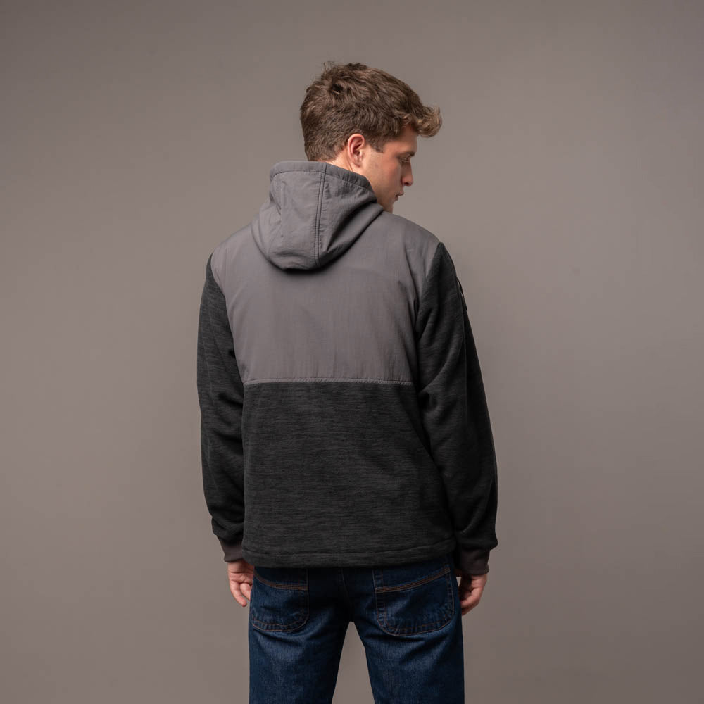 Polar Rusty Domo Fuji Zip Hood Polar Carbon