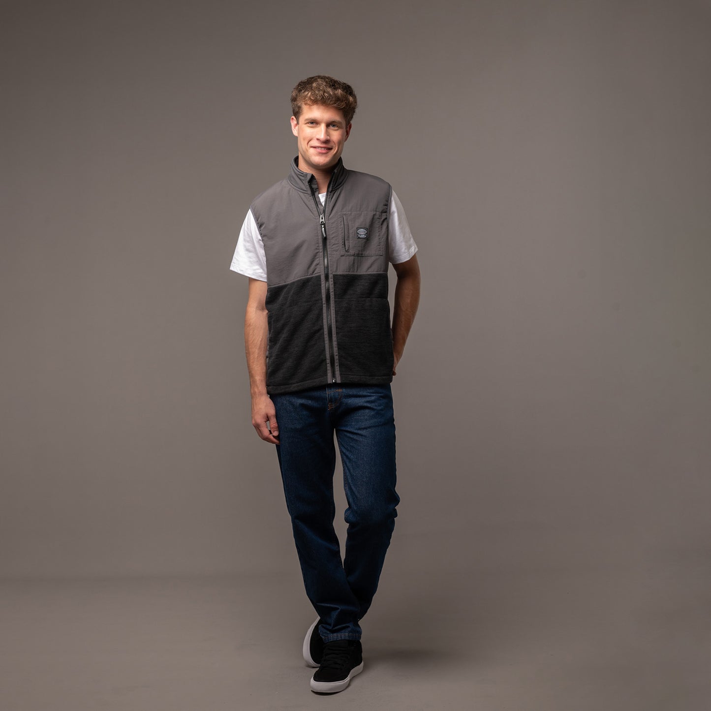 Polar Rusty Domo Fuji Vest Polar Carbon