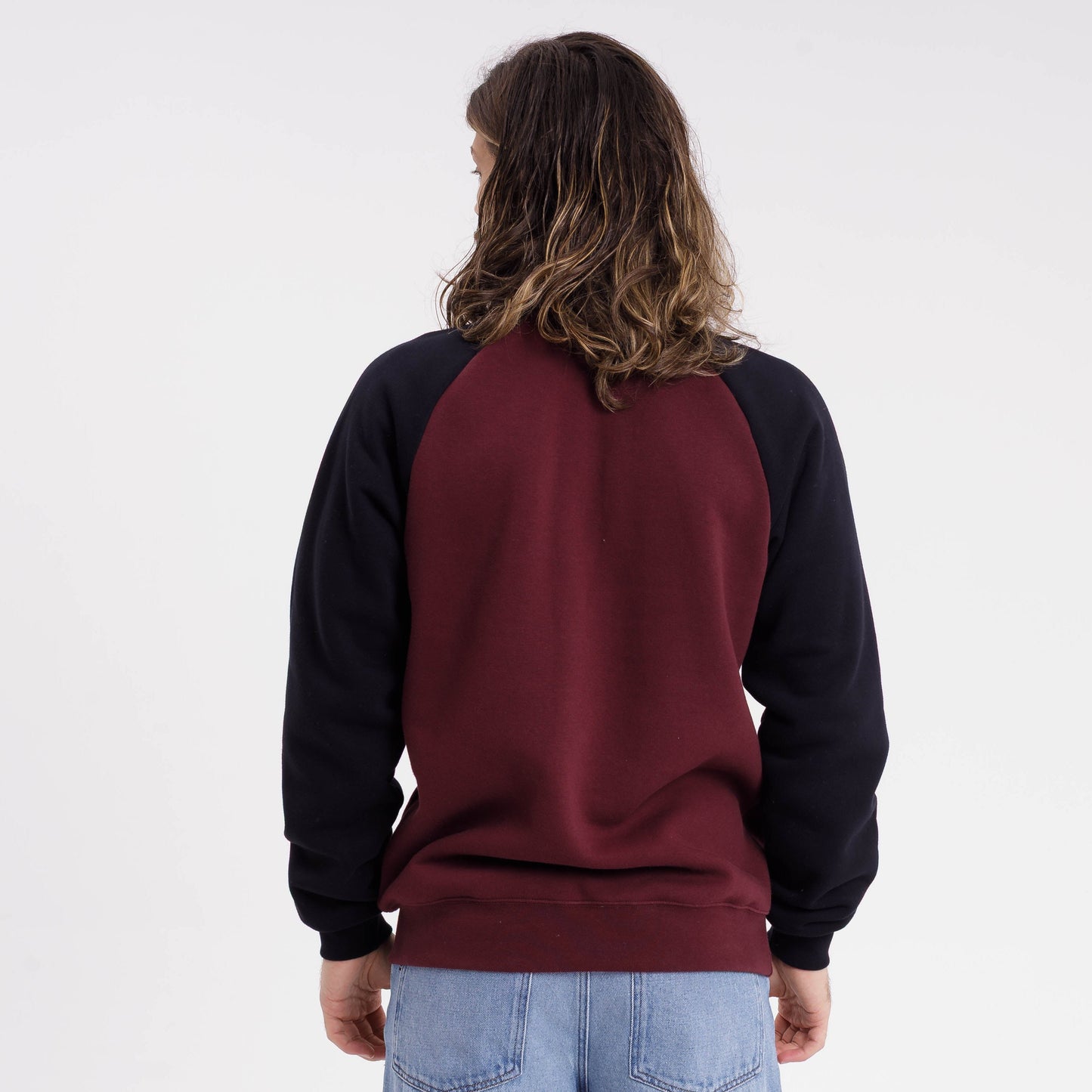Buzo Rusty Elevax Crew Burgundy