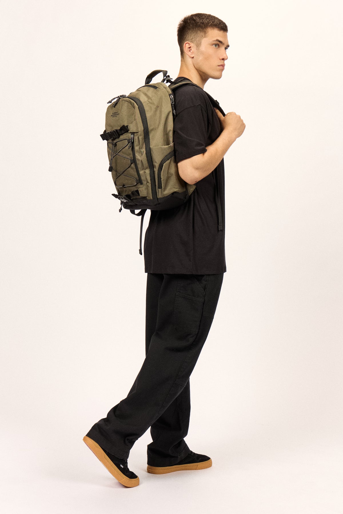 Mochila Element Scheme Skate Bpk Verde Militar