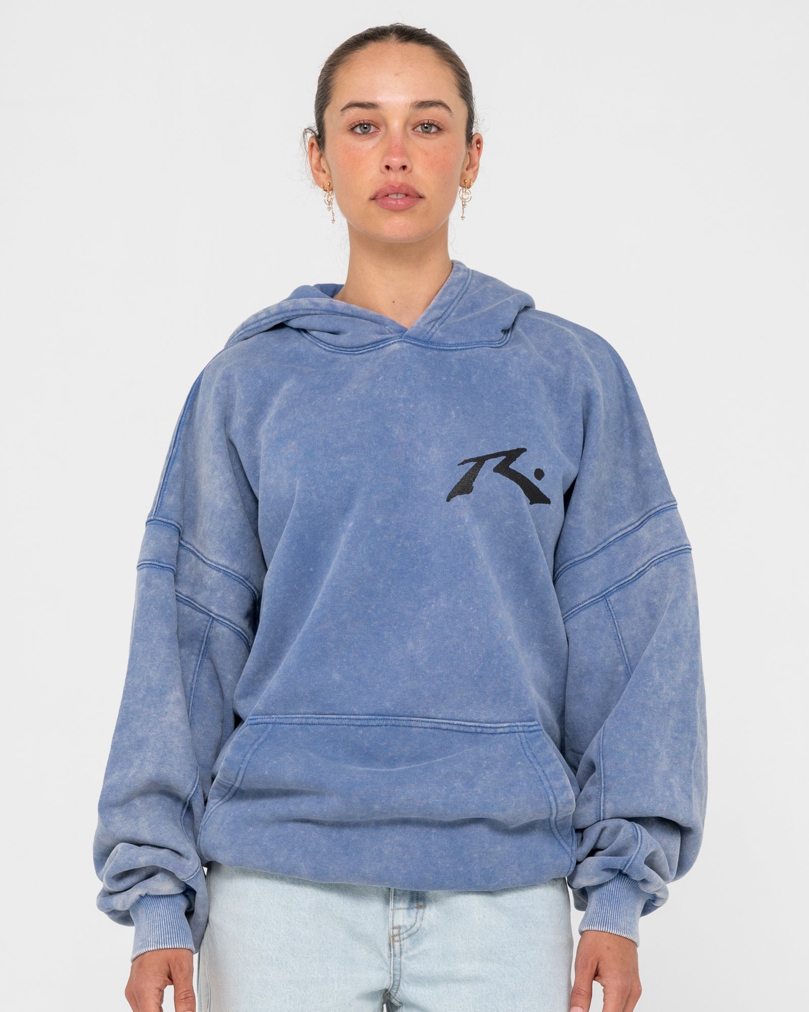 Canguro Rusty Snow Hood Process Blue