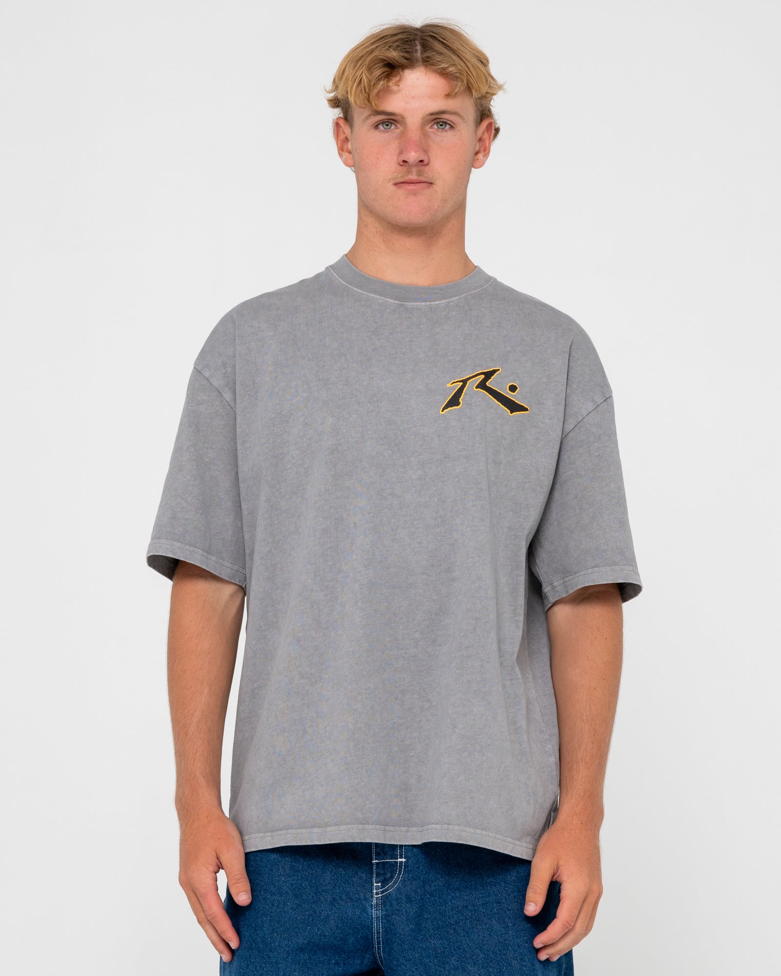 Remera Mc Rusty Snow Tee Process Grey