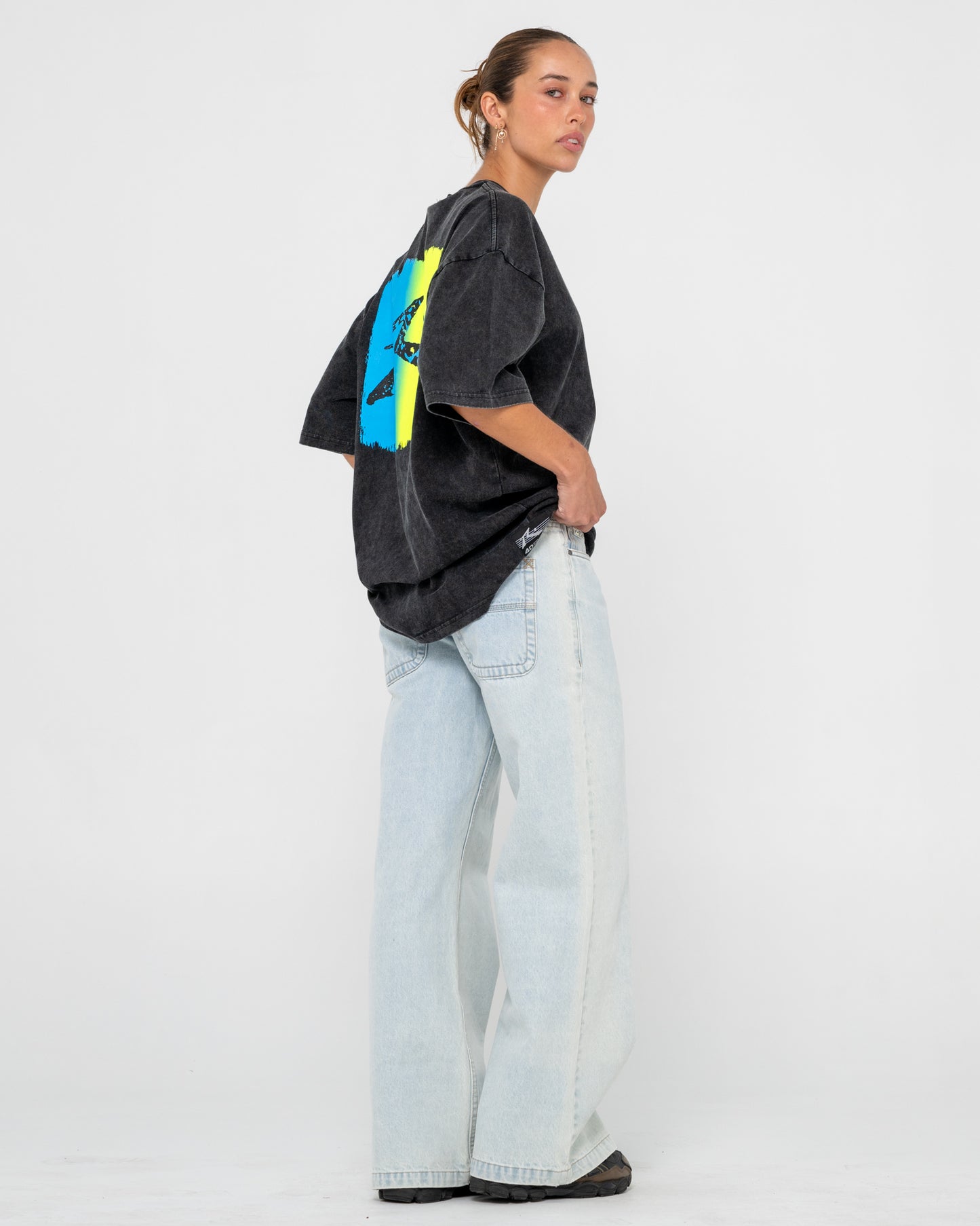 Remera Mc Rusty Heritage Tee Process Black