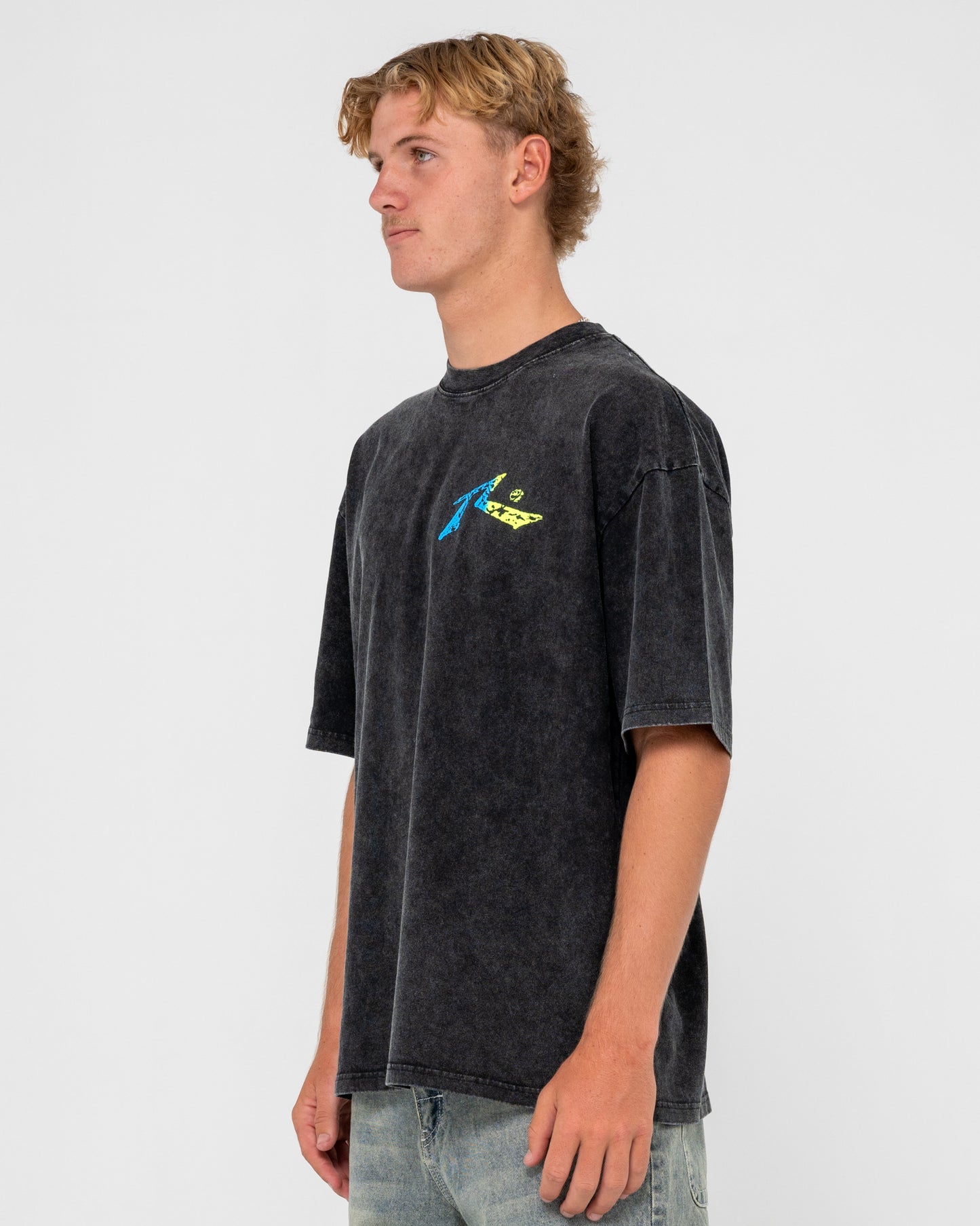 Remera Mc Rusty Heritage Tee Process Black