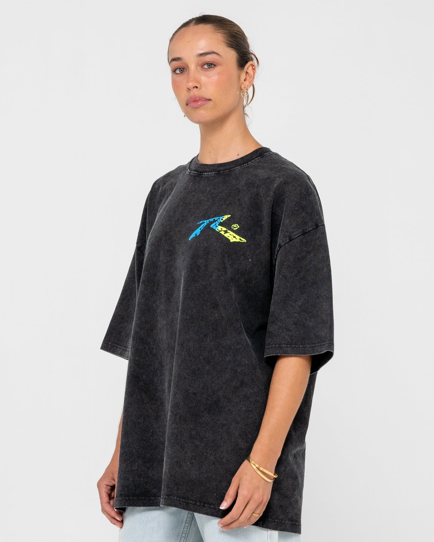 Remera Mc Rusty Heritage Tee Process Black