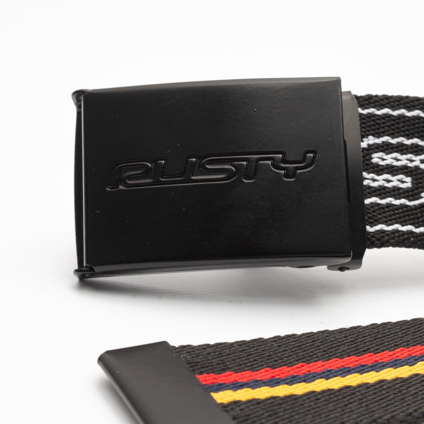 Cinturon Rusty Flip Daddy Belt Black/White