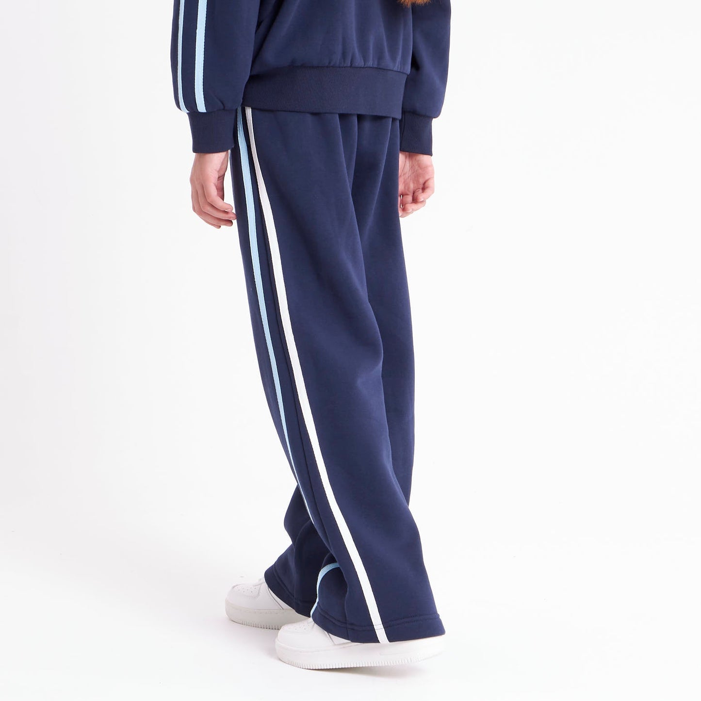 Jogging Rusty Girls Team Varsity Wide Leg Jogger Navy