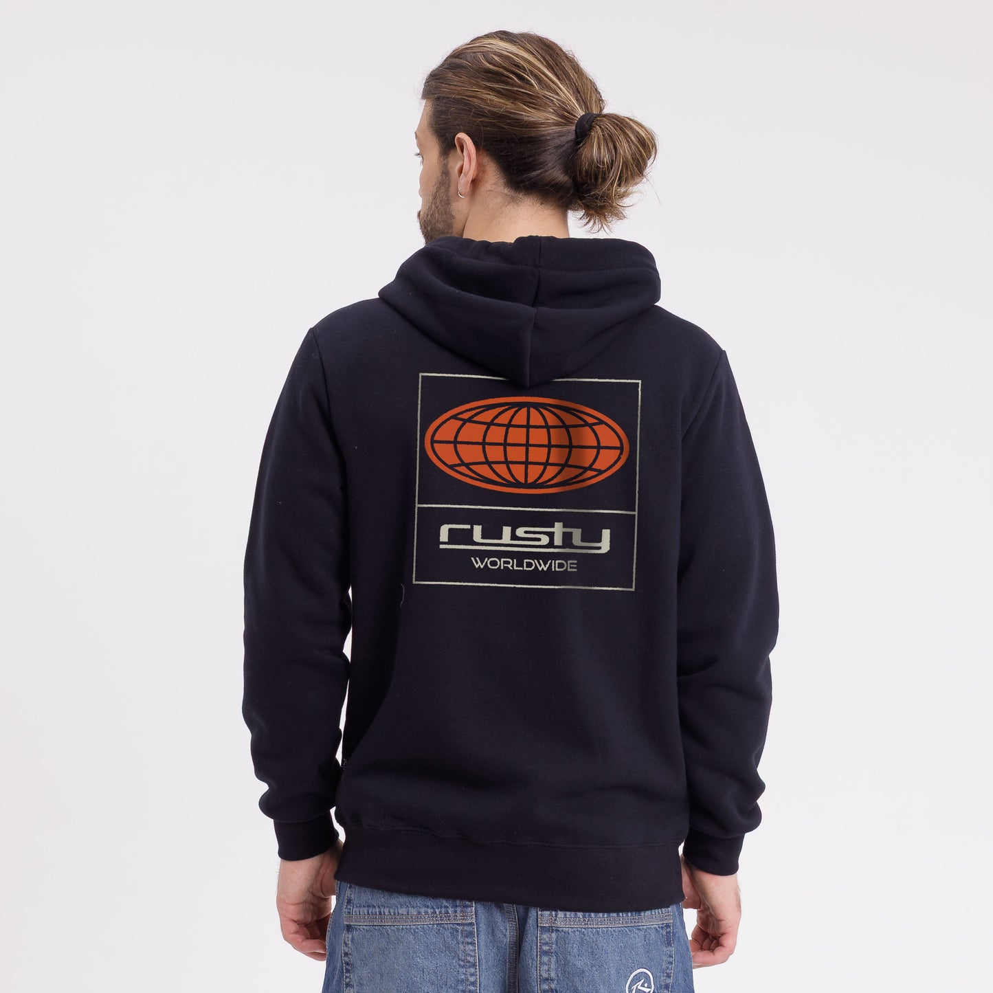 Canguro Rusty Global Confussion Hood Superbig Black