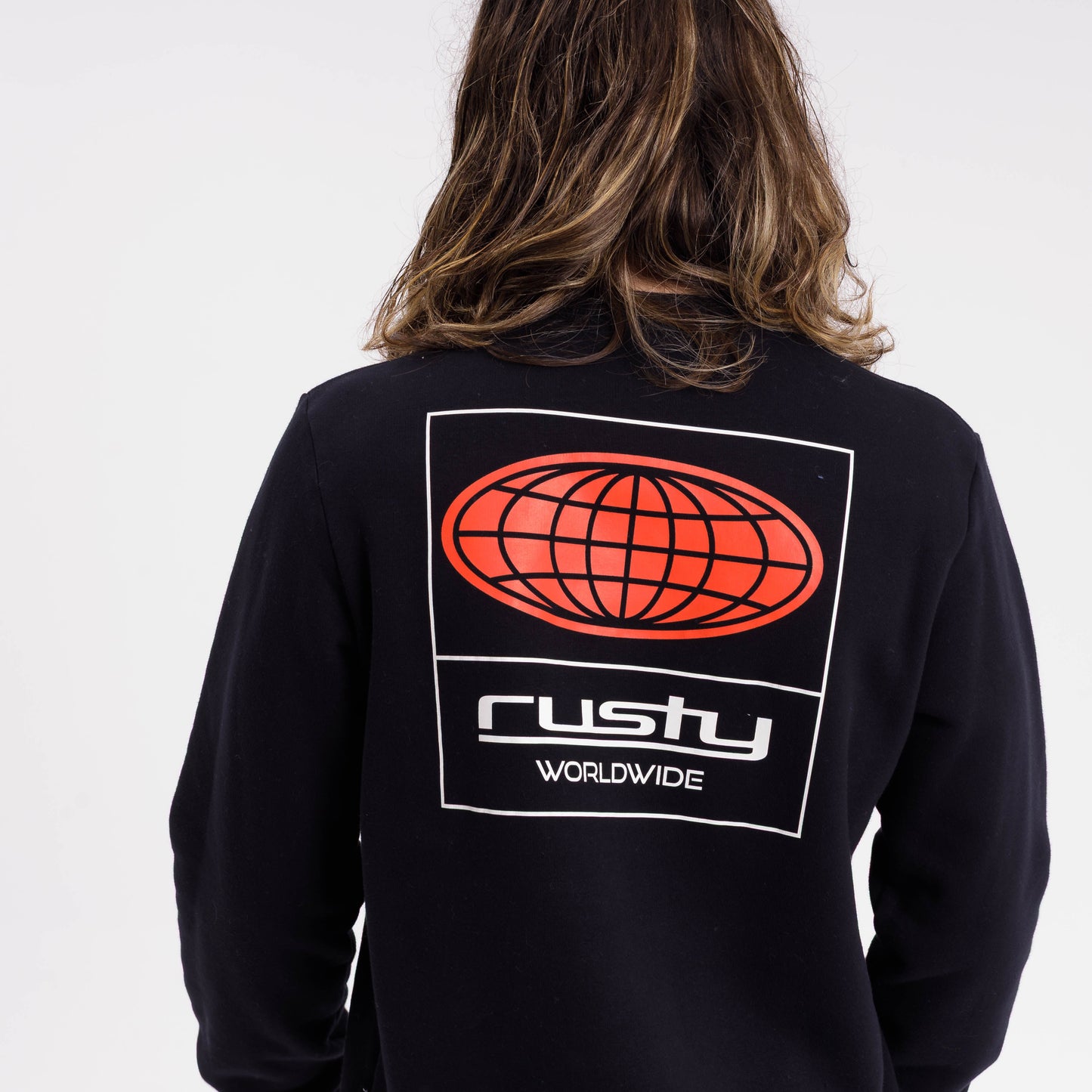 Buzo Rusty Global Confussion Crew Black