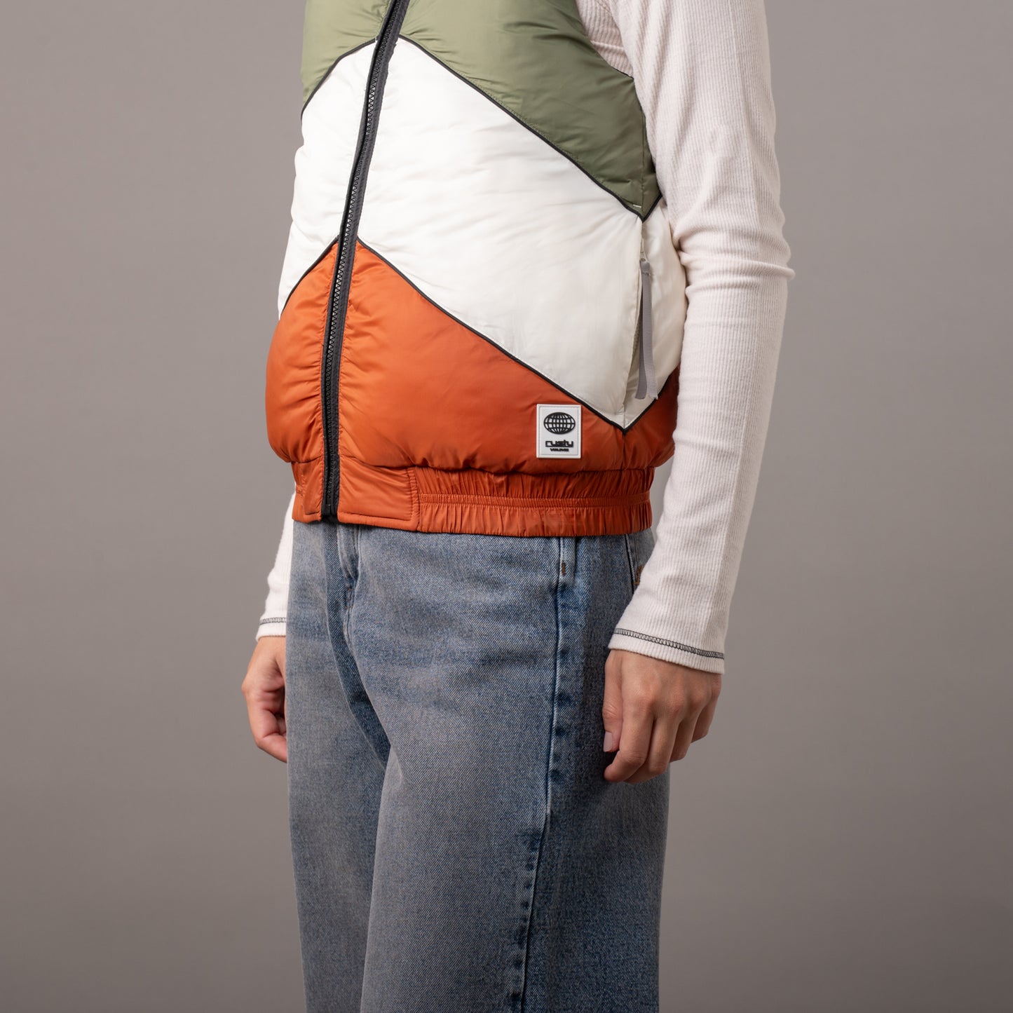 Chaleco Rusty Glow Puffer Vest Ld Black