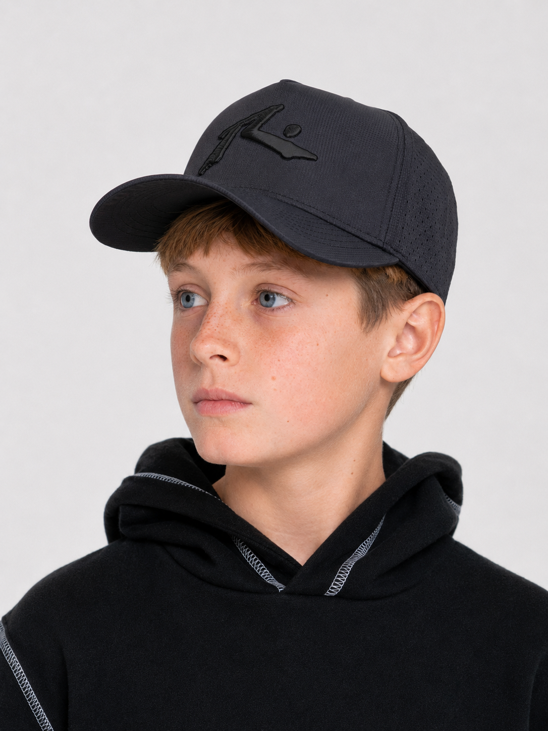 Gorra Rusty Anchor Man Cap Jr Negro 2