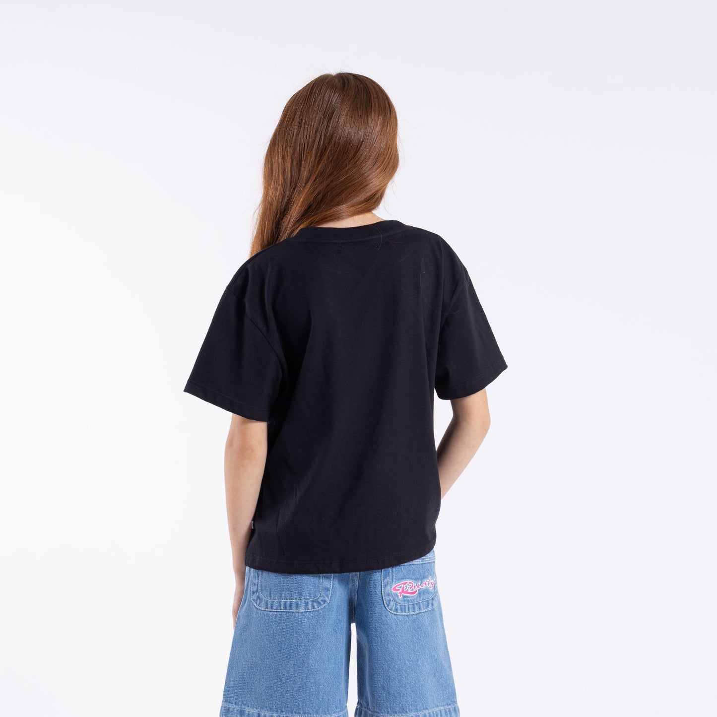 Remera Mc Rusty Heart Relaxed Tee Girls Black