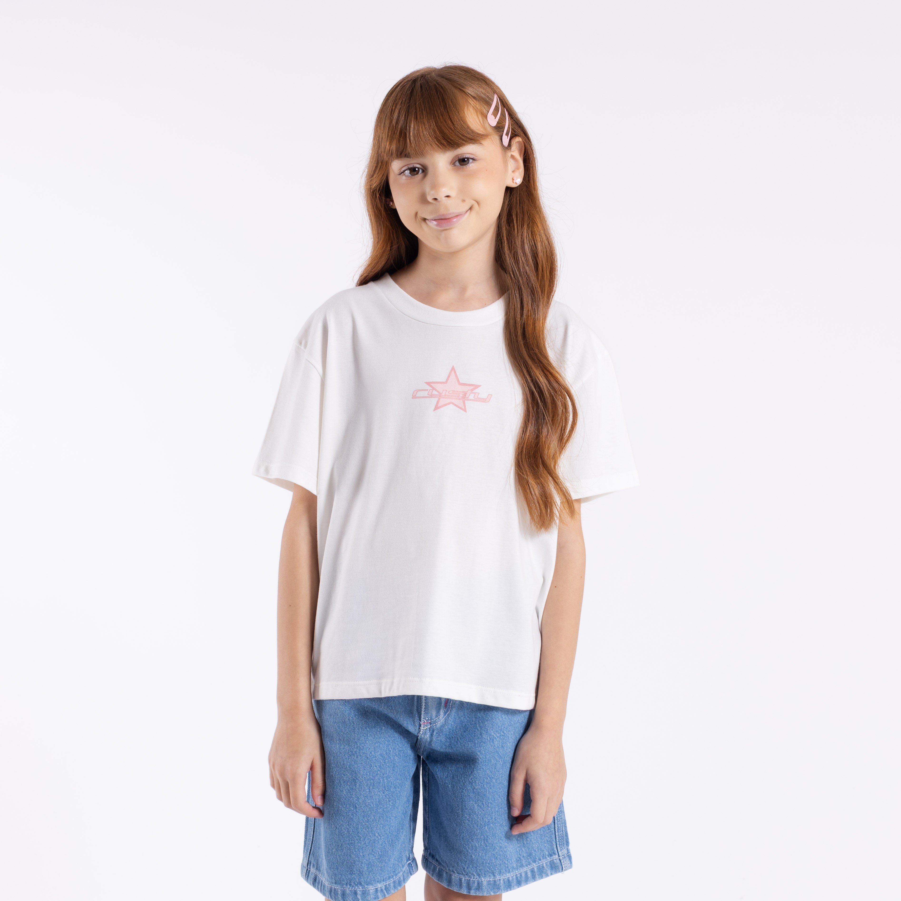 Remera Mc Rusty Heart Relaxed Tee Girls Snow White
