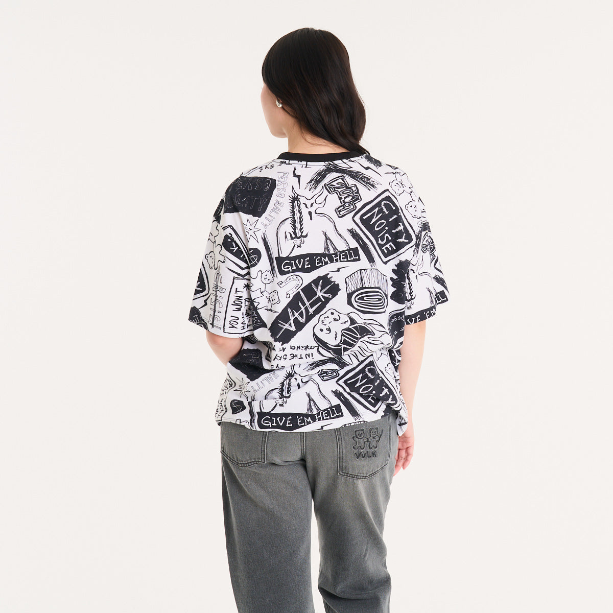 Remera Mc Vulk Hell Tee Fullprint