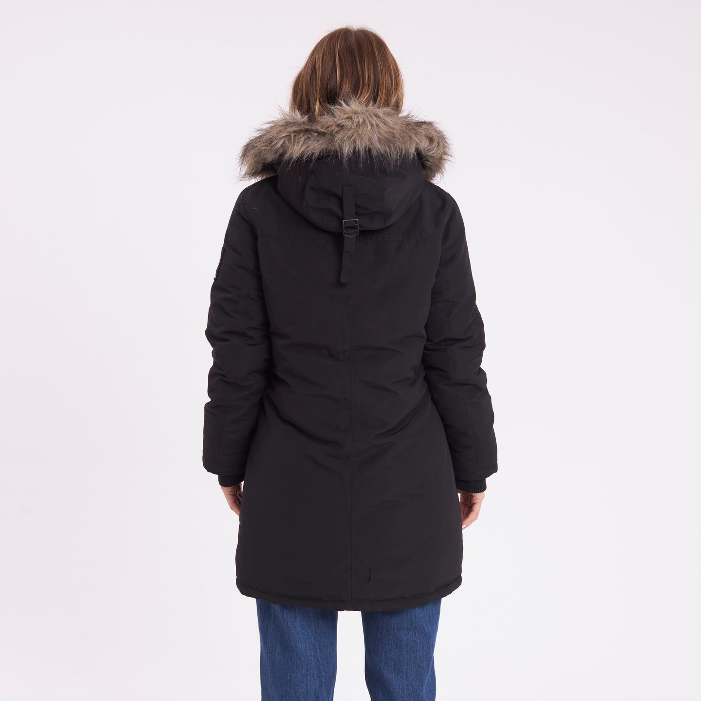Campera Abrigo Rusty Himalaya Puffer Parka Ld Black