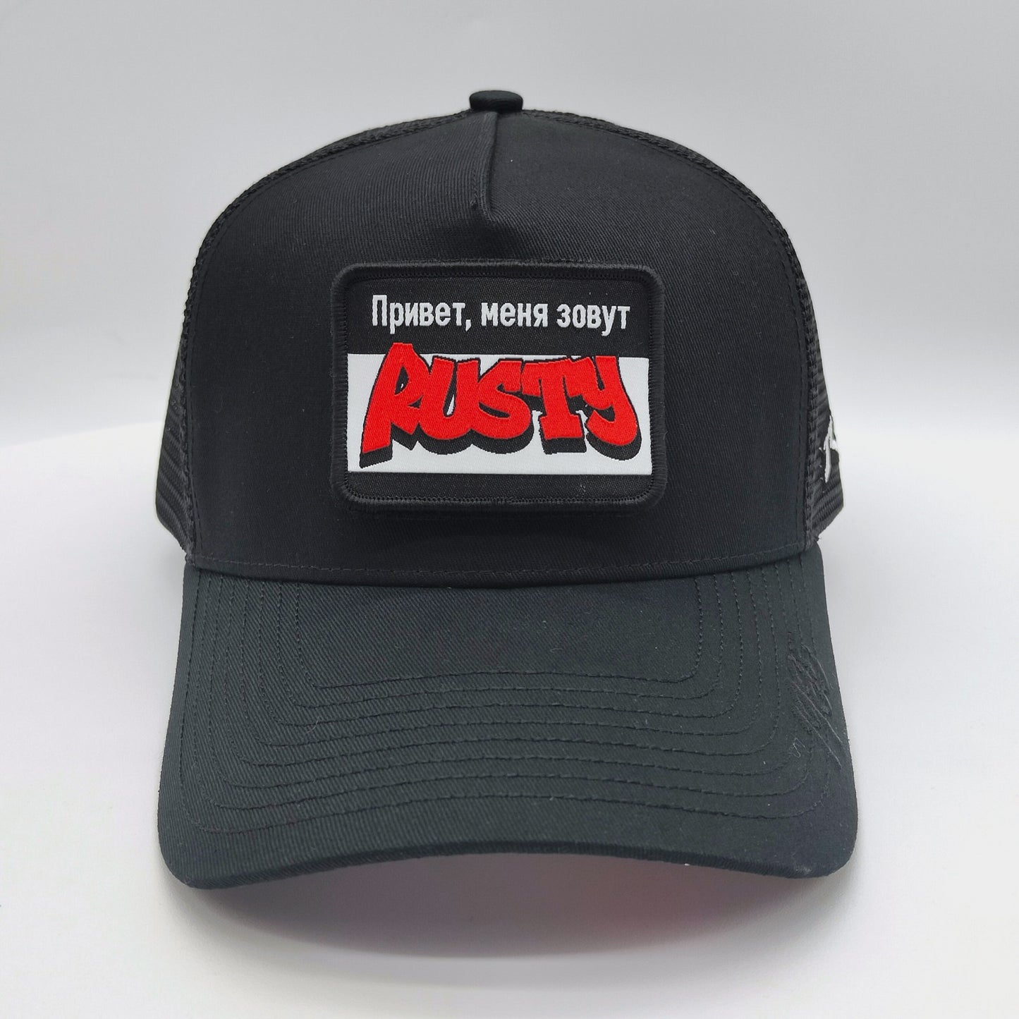 Gorra Rusty My Name Is Trucker Cap Black