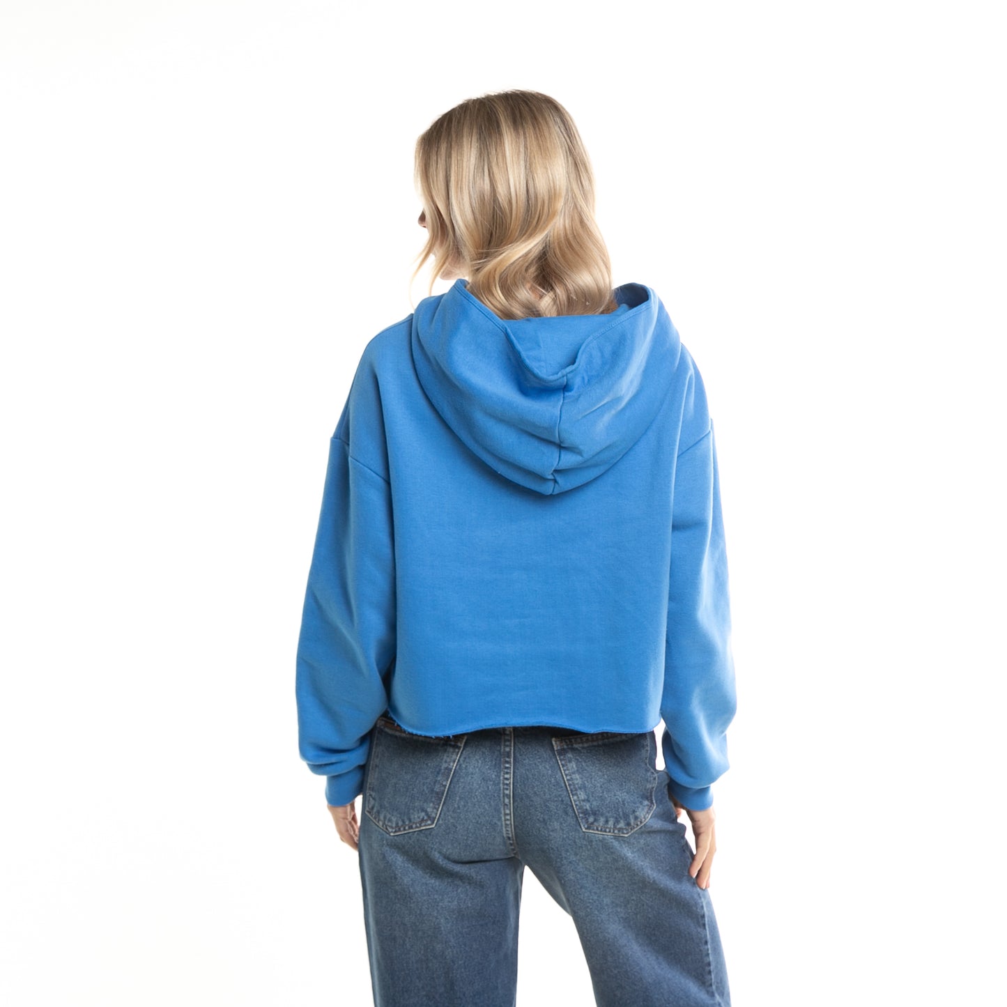 canguro_rusty_old_school_cropped_hood_ld_dazzling_blue#UF#DAZZLING BLUE