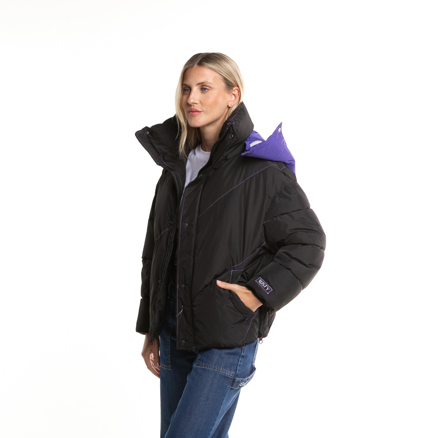 campera_abrigo_rusty_daisy_puffer_coat_ld_black#BK#BLACK