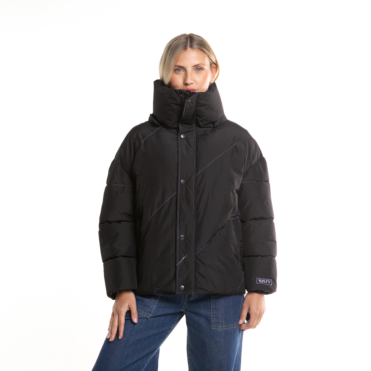 campera_abrigo_rusty_daisy_puffer_coat_ld_black#BK#BLACK