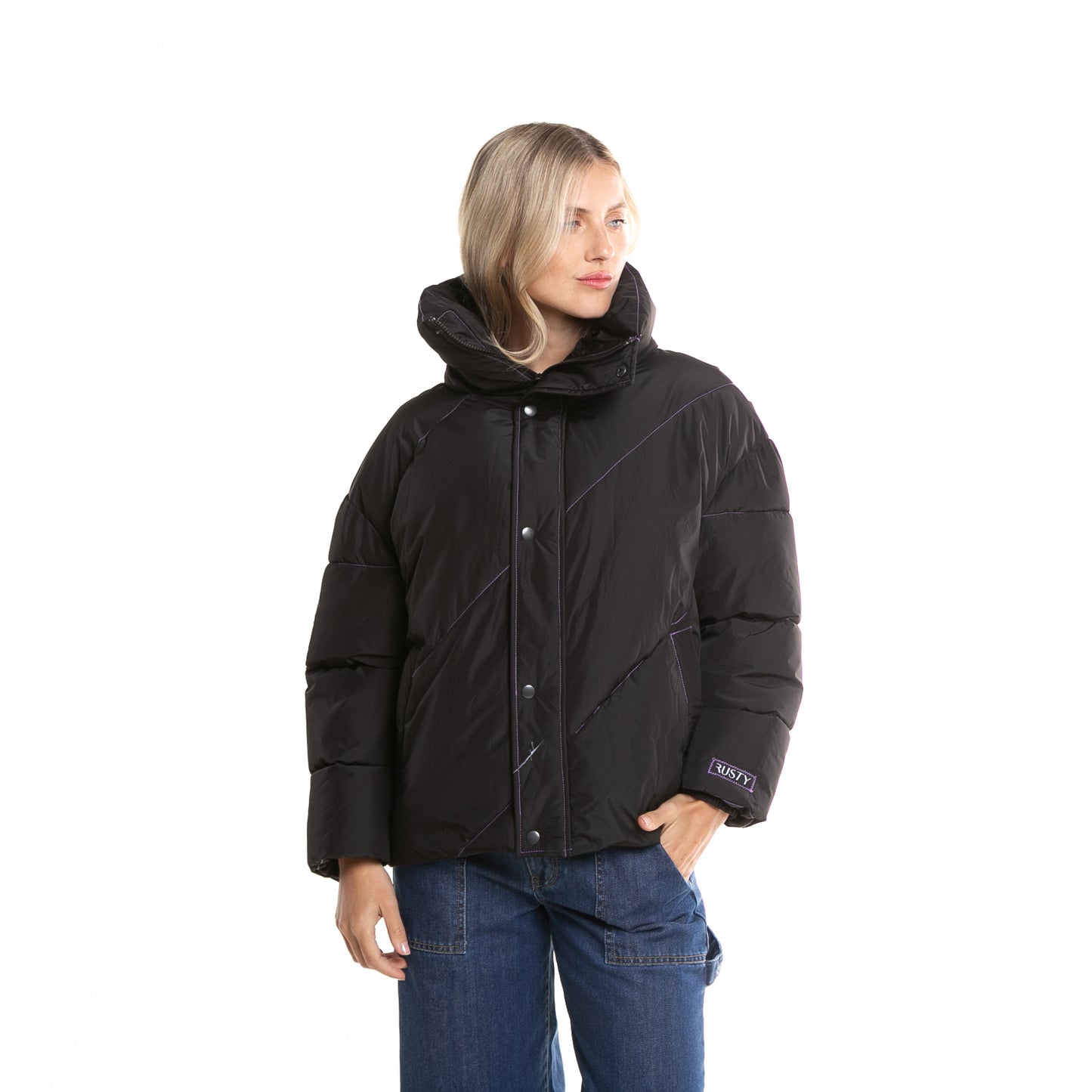 campera_abrigo_rusty_daisy_puffer_coat_ld_black#BK#BLACK