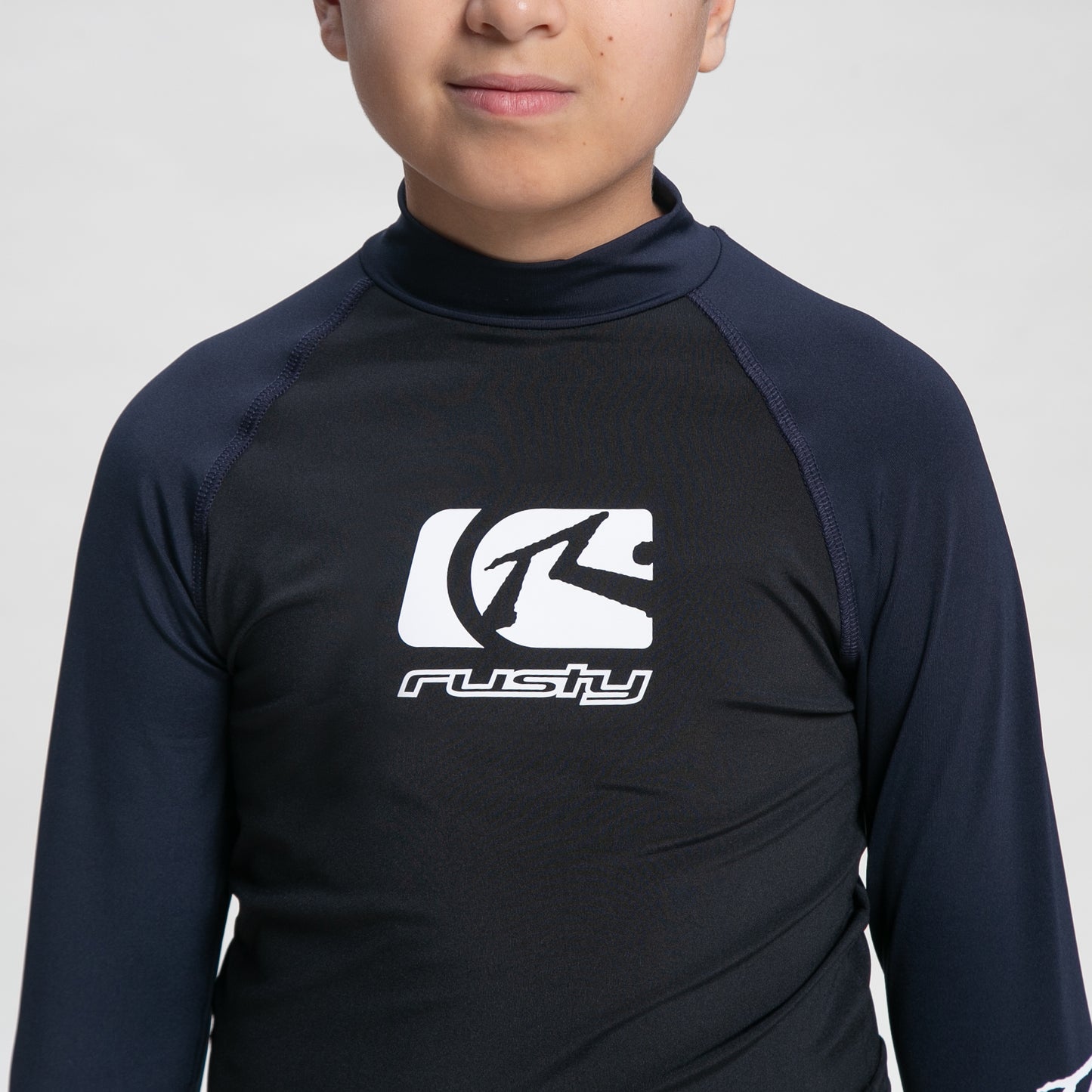 Rashie Rusty Still Surfing Surf Top Jr Black