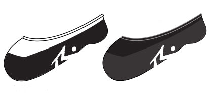 Medias Rusty Competition Invisible Socks Lady Pack X2 Multi