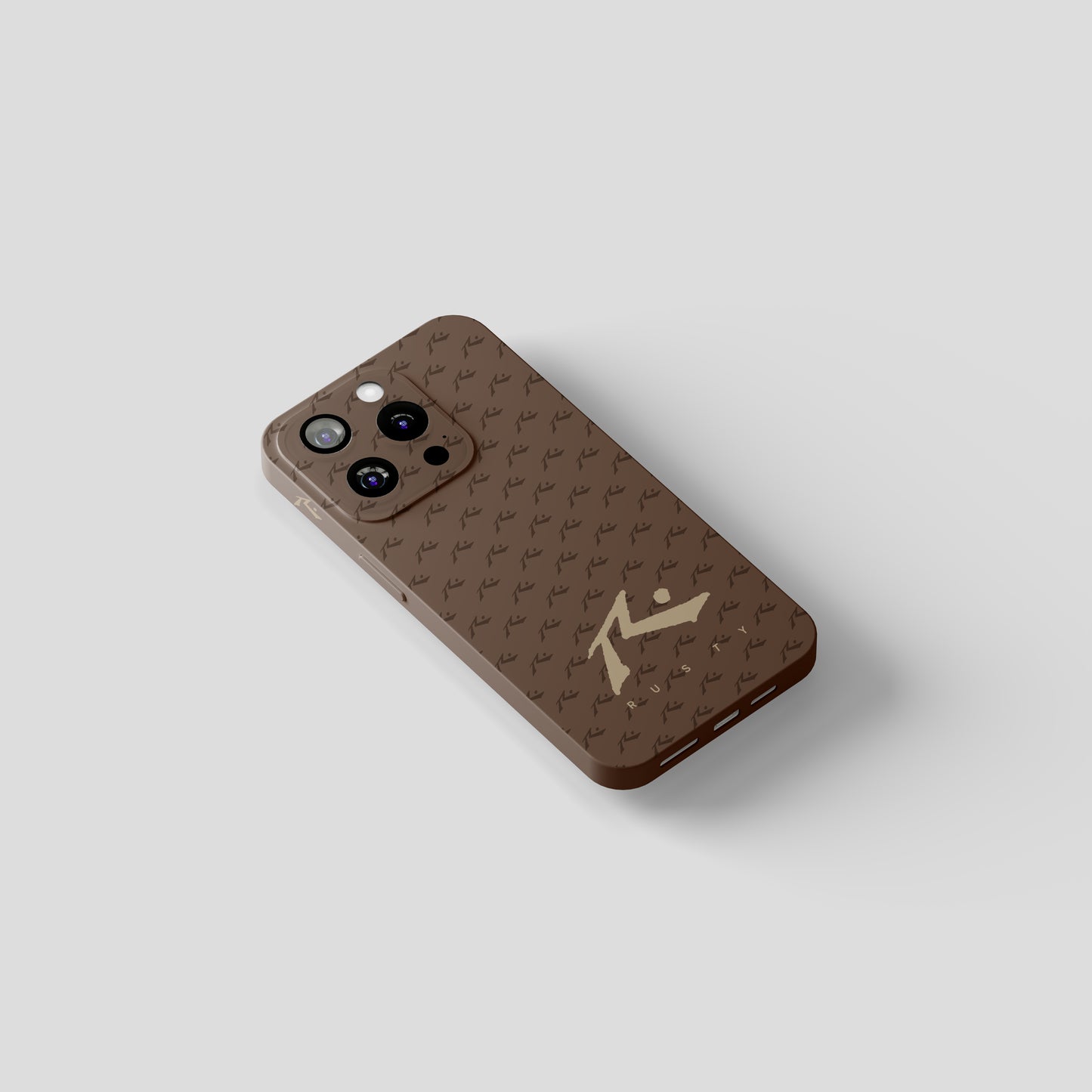 Funda Celular Rusty Iphone 13 Pro Max Case Brown