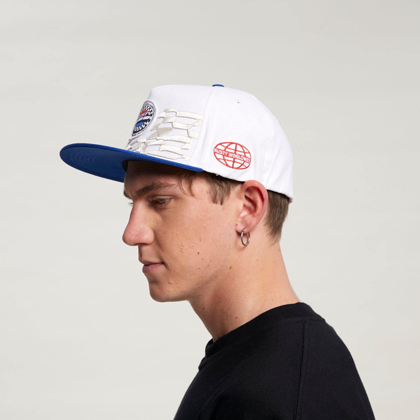 Gorra Rusty Joshua Racer Cap Off White