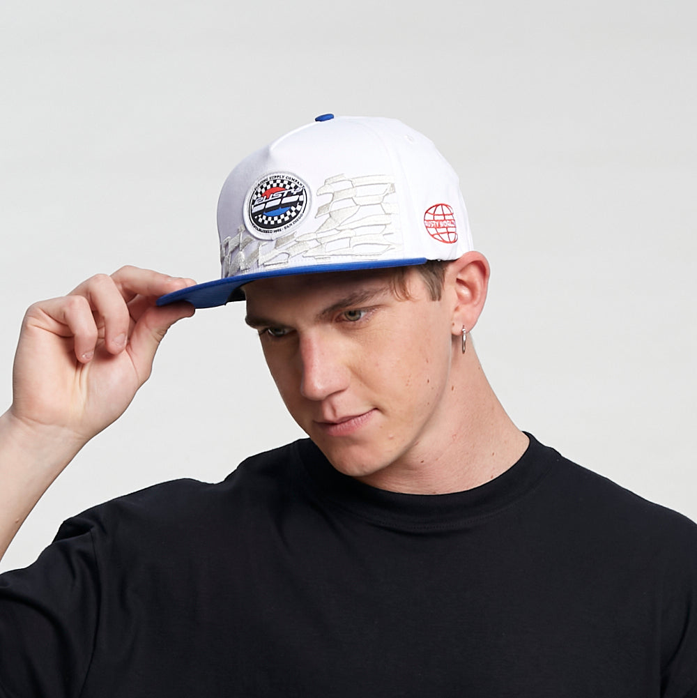 Gorra Rusty Joshua Racer Cap Off White