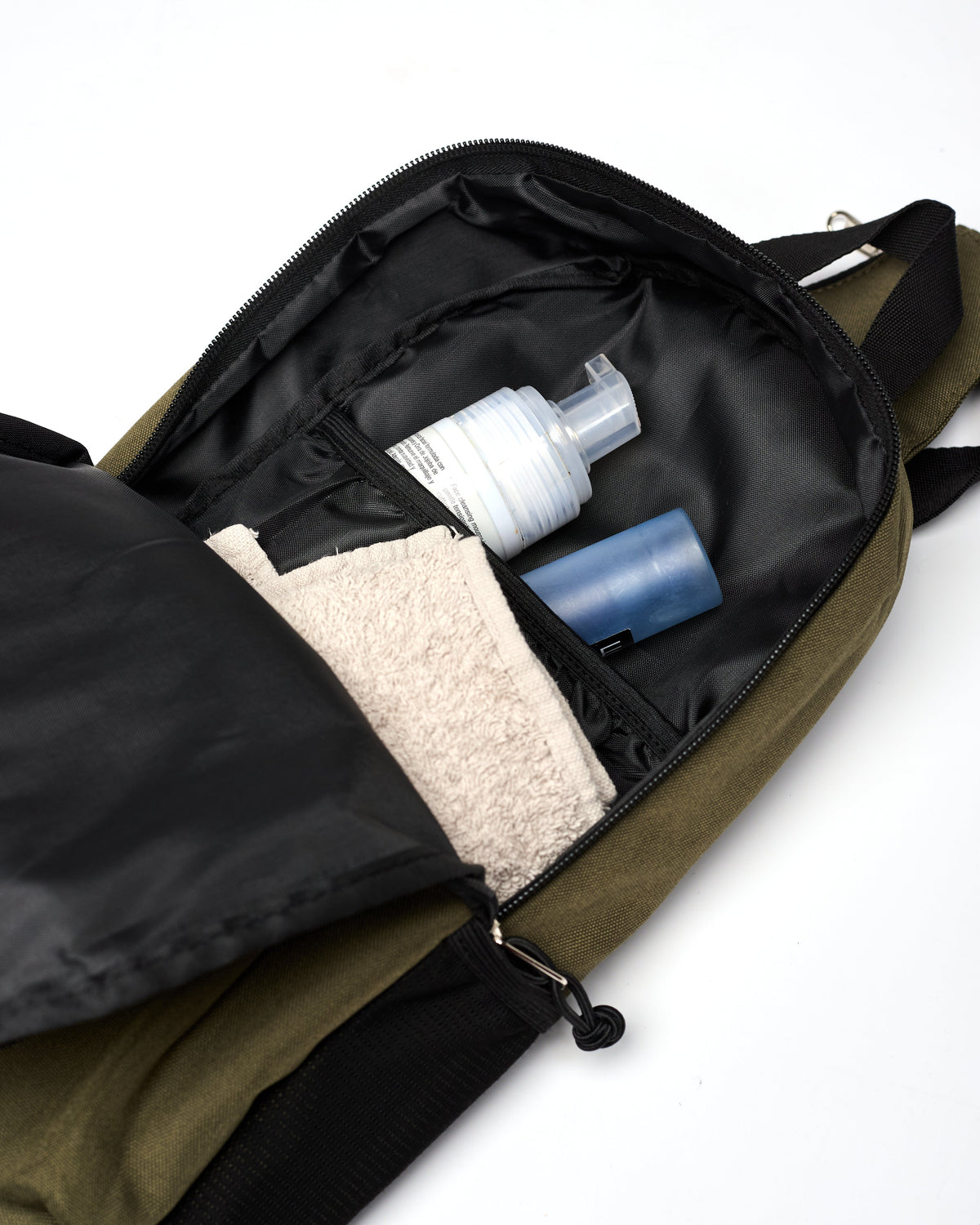 Mochila Rusty Arcade Backpack Black/Army