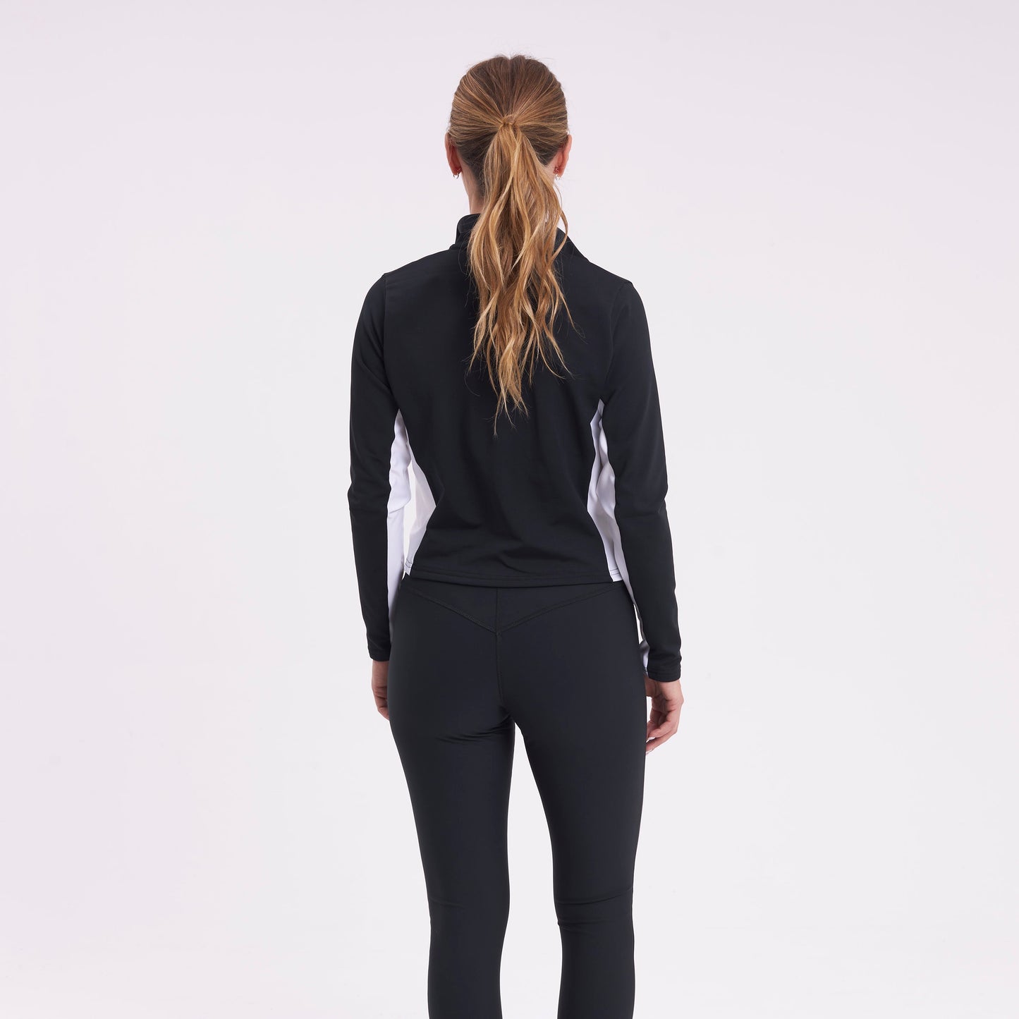 Campera Canguro Rusty Latitud Sporty Zip Through Ld Black