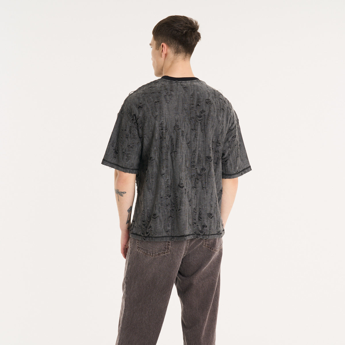 Remera Mc Vulk Leaky Tee Off Black