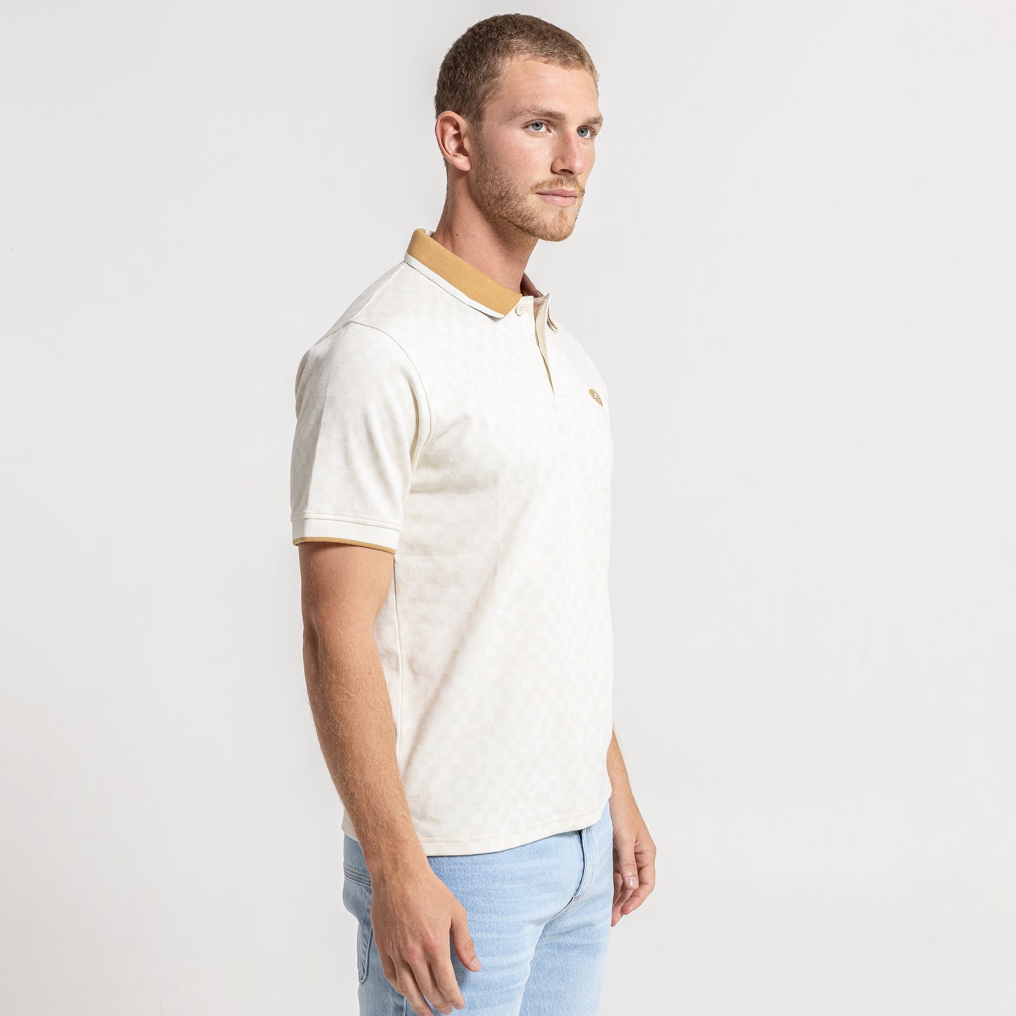 Chomba Mc Rusty Leash Polo Off White